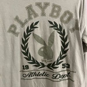 Long sleeve tee, playboy
